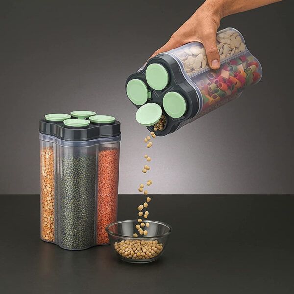 4 IN 1 SQUARE FOOD CONTAINER