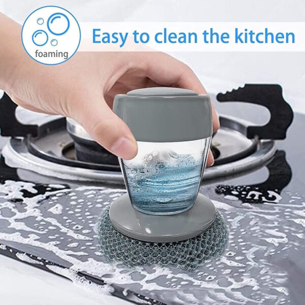Tar brush dish cleaning brush