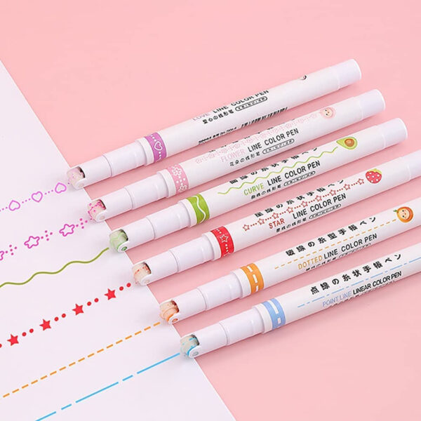 6 IN 1 COLOUR LINER PEN