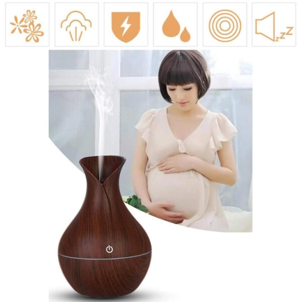 Port Wooden Aroma Humidifier