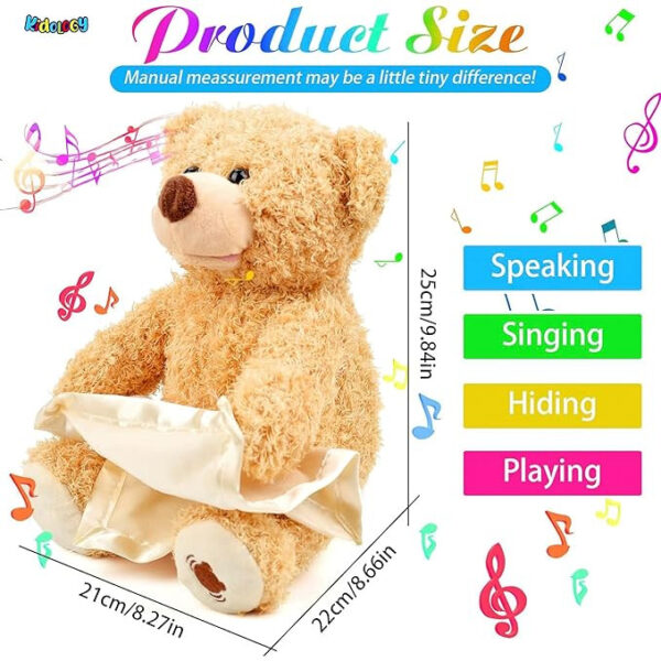 PEEK A BOO TOY TEDDY