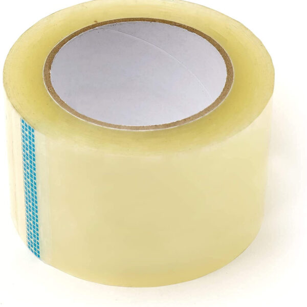 3" inch tape 100 Meter B transparent