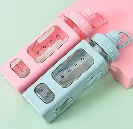 Kawaii Water Bottle Square Drinking Bottle