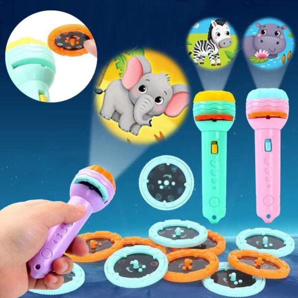 Small Box Kids Projection Light Toy