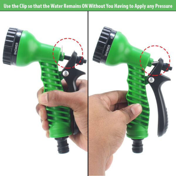Garden Hose Nozzle Water Spray Gun